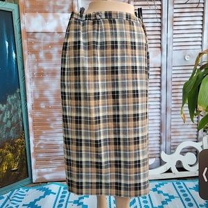 CORANIT PRET-A-PORTER vintage made in Germany plaid skirt, nova check vibes
